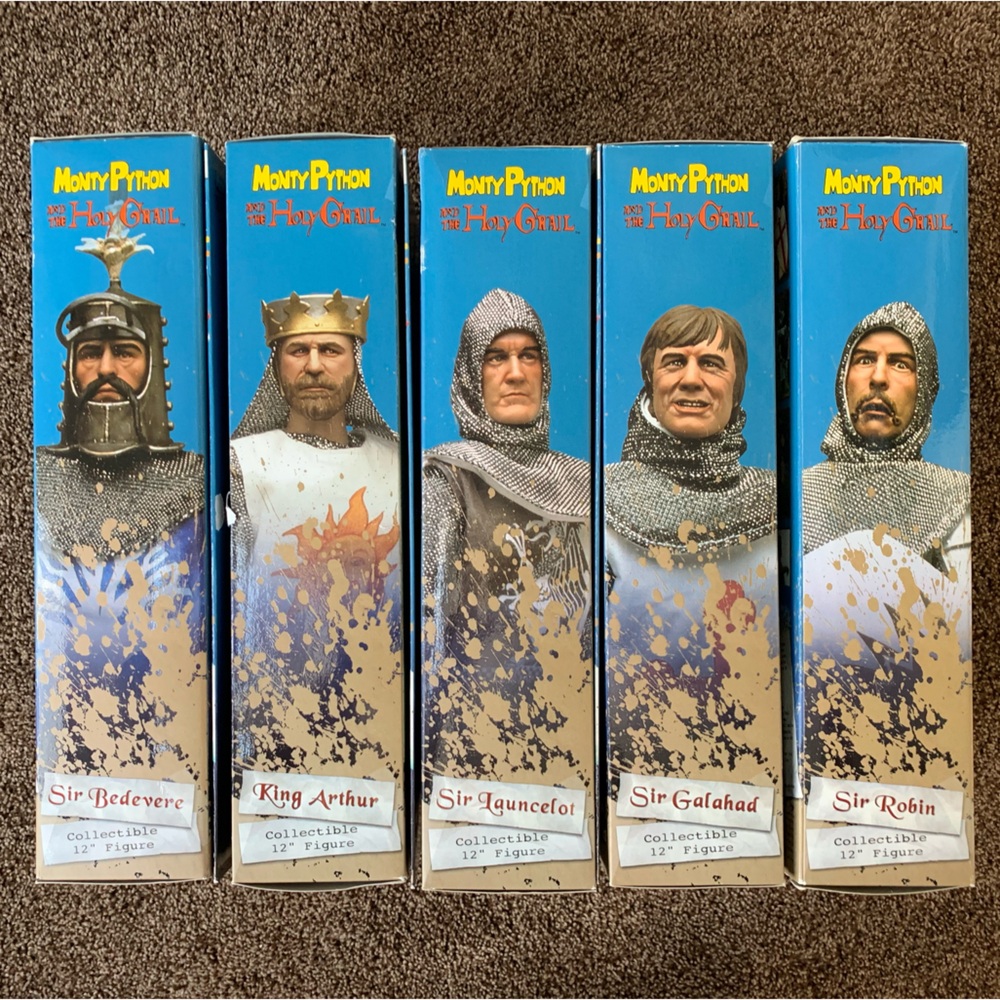 Monty Python Holy Grail Action Figures Set